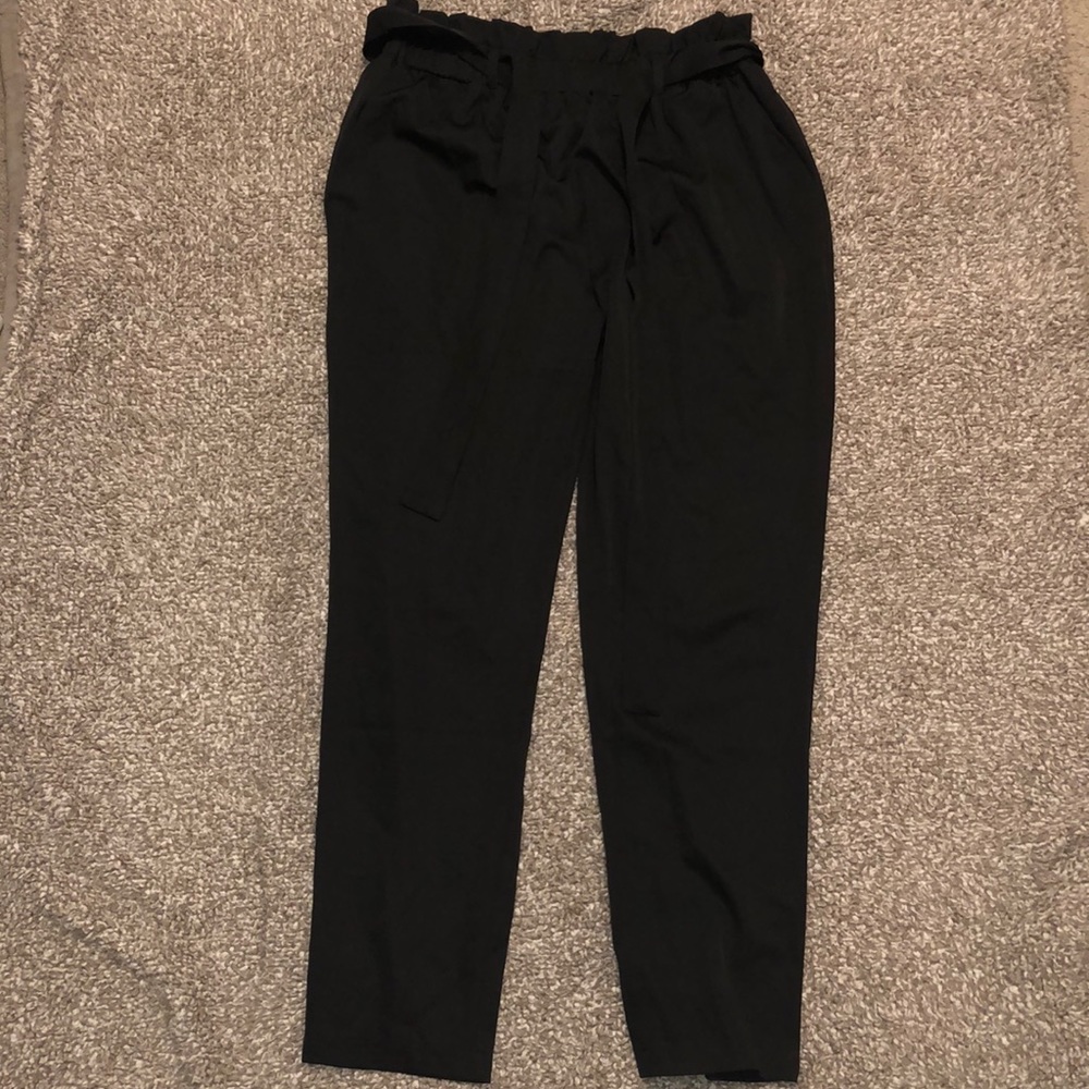 Charlotte Rousse fitted black dress pants